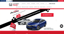 Desktop Screenshot of chamblyhonda.com